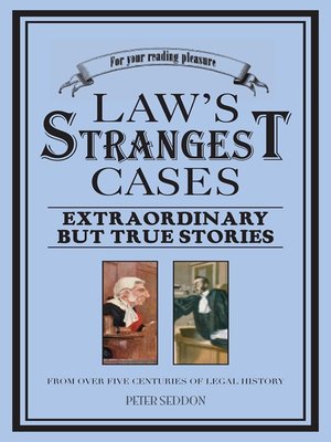 cover image of Law's Strangest Cases